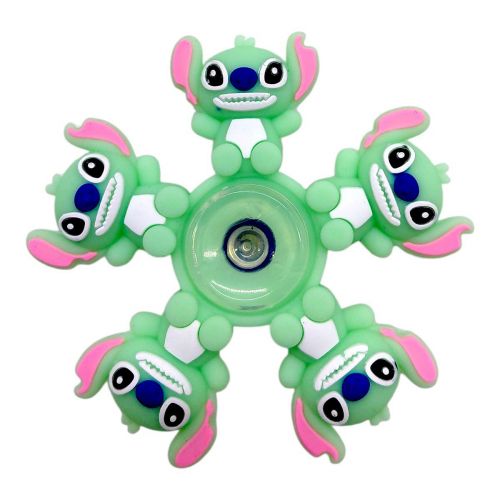 Спінер гумовий STITCH (БІРЮЗОВИЙ)  мініатюра фото 1