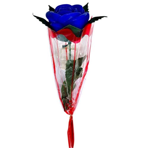 Світяшка "Троянда" 40 см (СИНЯ)  мініатюра фото 1