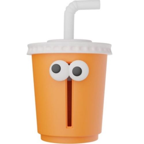 Уценка.  Игрушка антистресс "Стакан содовой" - Повреждена упаковка  мініатюра фото 1