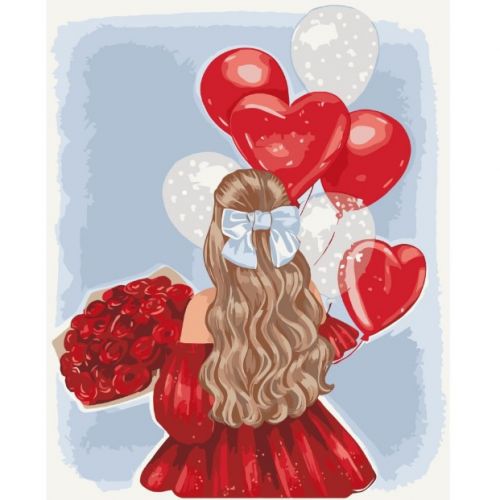 Картина за номерами "Подарунки від коханого" 40x50 см  мініатюра фото 1