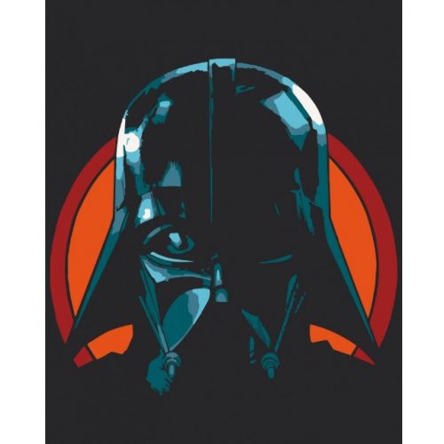 Картина за номерами "Дарт Вейдер" 40x50 см  мініатюра фото 1
