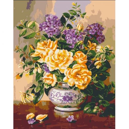 Картина за номерами "Літній букет" 40х50 см  мініатюра фото 1