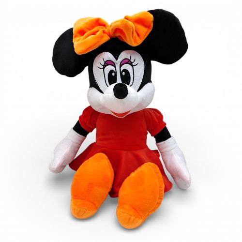 Мʼяка іграшка Міні Маус в сукні (ЧЕРВОНА), висота 53 см  мініатюра фото 1