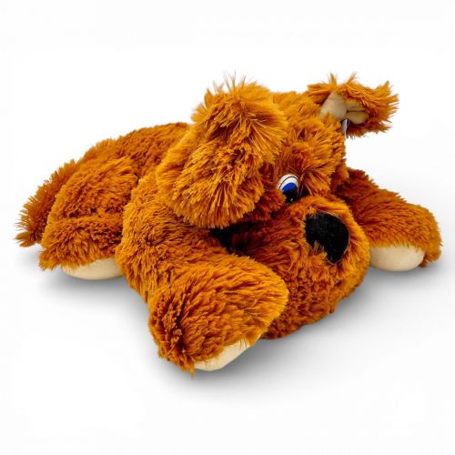 Мʼяка іграшка "Песик Тімон", 38 см (КОРИЧНЕВИЙ)  мініатюра фото 1