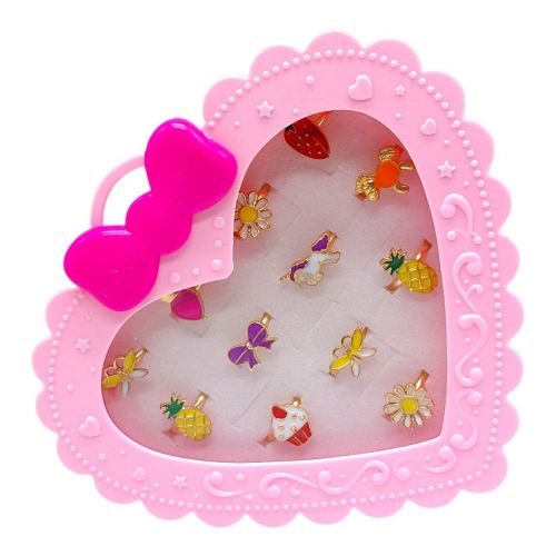 Набір дитячих кілечок Казковий настрій (РОЖЕВИЙ)  мініатюра фото 1