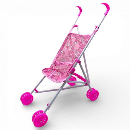 Візок для ляльок АНІМЕ ПЕРСОНАЖІ SANRIO (РОЖЕВИЙ)  мініатюра фото 1