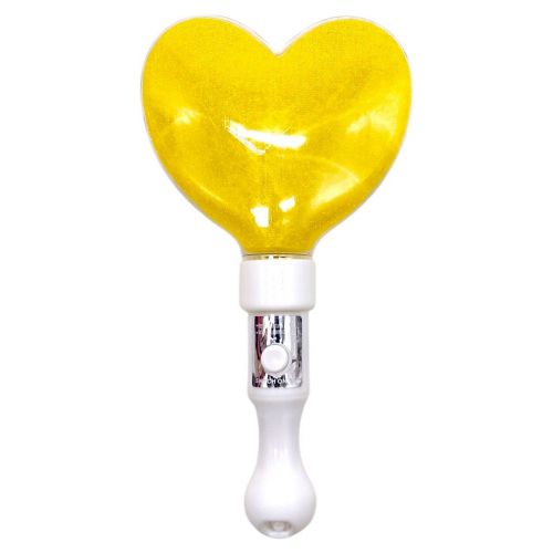 Іграшка зі світлом "СЕРЦЕ" 21 СМ (ЖОВТЕ)  мініатюра фото 1