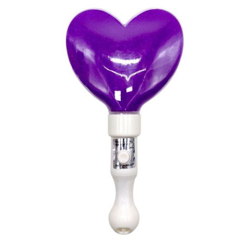 Іграшка зі світлом "СЕРЦЕ" 21 СМ (ФІОЛЕТОВЕ)  мініатюра фото 1
