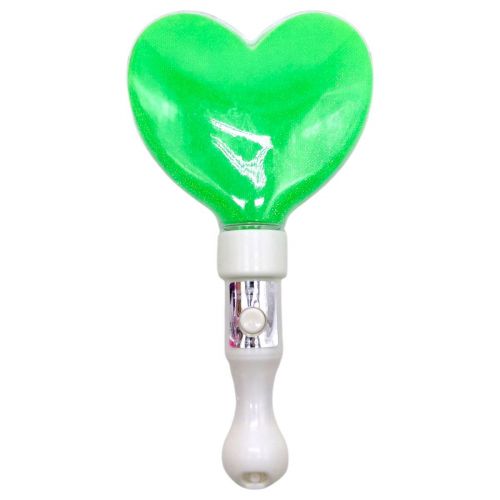 Іграшка зі світлом "СЕРЦЕ" 21 СМ (ЗЕЛЕНЕ)  мініатюра фото 1