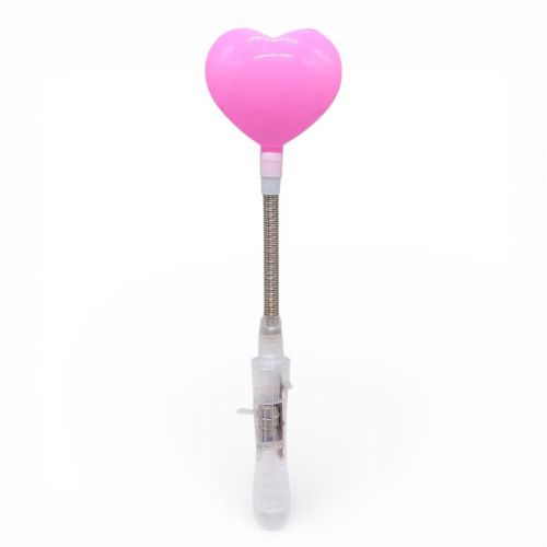 Іграшка зі світлом "Серце" 25,5 см (РОЖЕВЕ)  мініатюра фото 1