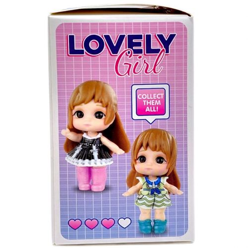 Лялька-сюрприз, 7 см, імітація скляних очей, аксесуари (мікс видів)  мініатюра фото 1