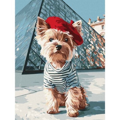 Картина по номерах "Французький настрій" 30х40 см  мініатюра фото 1