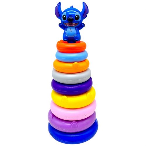 ПИРАМЕДКАЯ ВЫСОТА 32 СМ, ФИГУРКА ГЕРОЯ, СТИКЕРЫ, 9 КОЛЕЦ РАЗНОГО ДИАМЕТРА, В СЕТИ  мініатюра фото 1