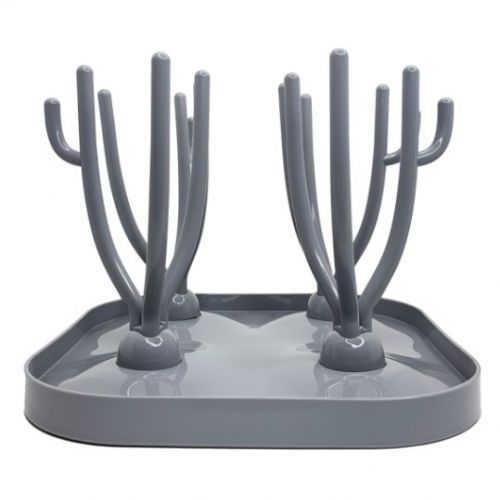 Сушка для дитячих пляшечок "Кактус" (сіра)  мініатюра фото 1