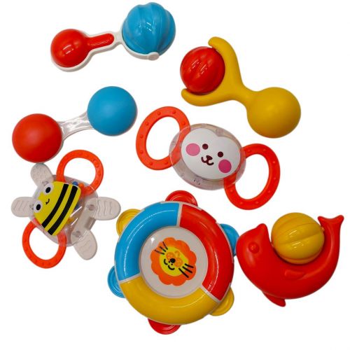 Набор погремушек в шарик 7 шт.  р. 28x24 см  мініатюра фото 1