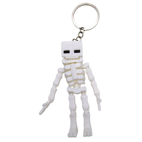 Брелок 3d печать "Minecraft: Skeleton"  мініатюра фото 1