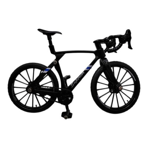 Велосипед металевий в коробці р. 13x5,4x9,4см (ЧОРНИЙ)  мініатюра фото 1