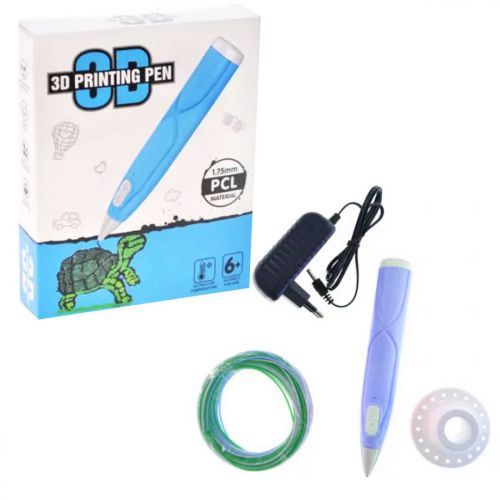 Набір "3D-ручка" в коробці (БЛАКИТНА)  мініатюра фото 1