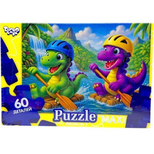 МАКСІ ПАЗЛИ на 60 ЕЛЕМЕНТІВ (ГРЕБЛЯ)  мініатюра фото 1