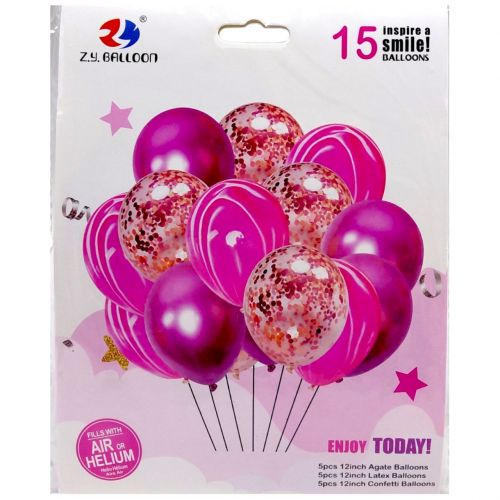 Кулі повітряні (набір - 15шт. *30см)  мініатюра фото 1