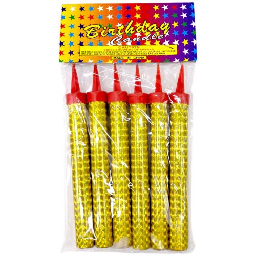 Холодний фонтан для торта 12см (6шт)  мініатюра фото 1