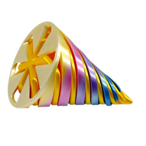 Іграшка рухлива 3D "Конус спіральний" 55г (мікс)  мініатюра фото 1