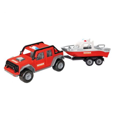 Джип "Титан" з катером рятувальний  мініатюра фото 1