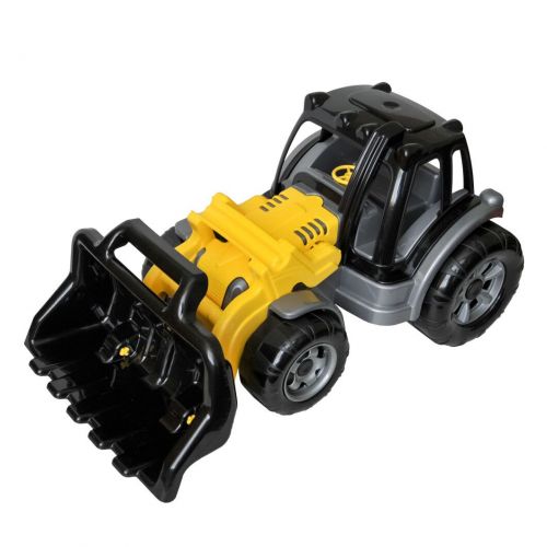 Трактор "МAX" з ковшем, (жовтий)  мініатюра фото 1