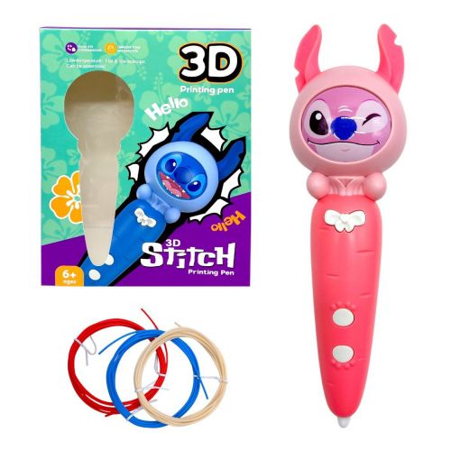 3D ручка Стіч (РОЖЕВИЙ)  мініатюра фото 1