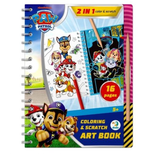 Набір для творчості 2 в 1.  Розмальовки та гравюри «Грайся весь день»  мініатюра фото 1