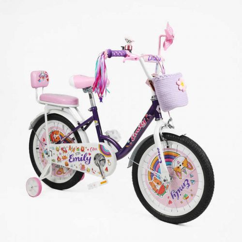 Велосипед 18 дюймів 2-х колісний Corso Emily  мініатюра фото 1