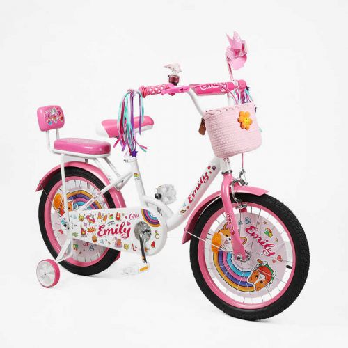 Велосипед 18 дюймів 2-х колісний Corso Emily  мініатюра фото 1