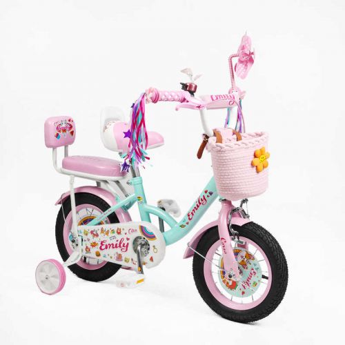 Велосипед 12 дюймів 2-х колісний Corso Emily  мініатюра фото 1