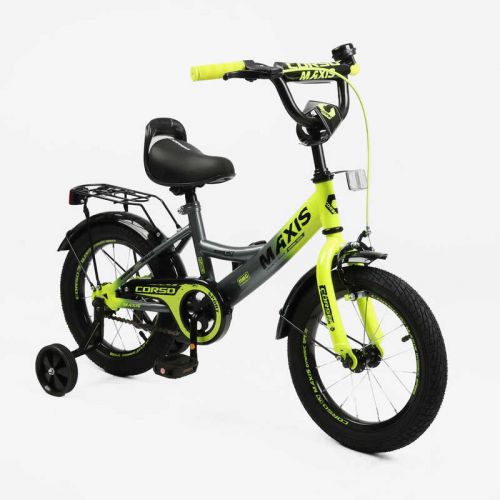 Велосипед 14 дюймов 2-х колесный CORSO MAXIS  мініатюра фото 1