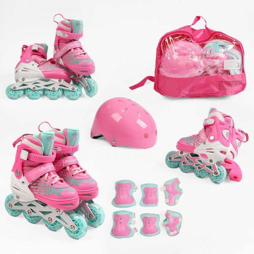 Ролики с защитой размер 35-38  мініатюра фото 1