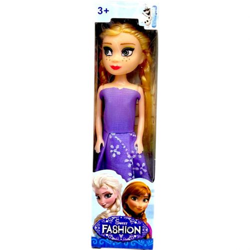 Лялька в стилі казкової принцеси "FROZEN" (Фіолетовий)  мініатюра фото 1