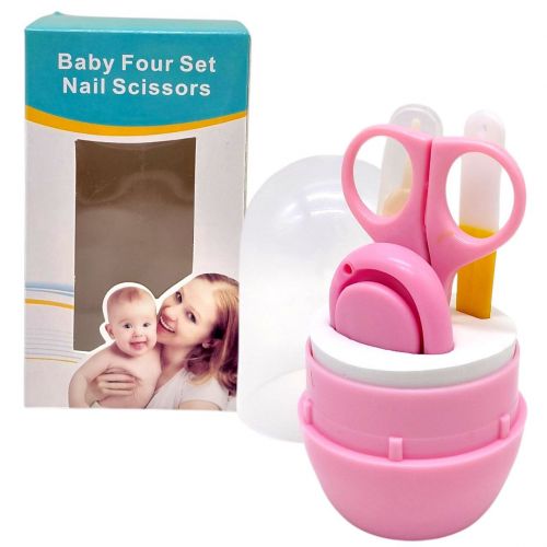 Манікюрний набір в кейсі, (РОЖЕВИЙ)  мініатюра фото 1