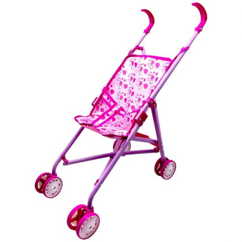 Коляска-тростина "Сердечка" (РОЖЕВА)  мініатюра фото 1