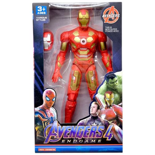 Герой MARVEL 26 см, підсвічування, в коробцІ (ЗАЛІЗНА-ЛЮДИНА)  мініатюра фото 1