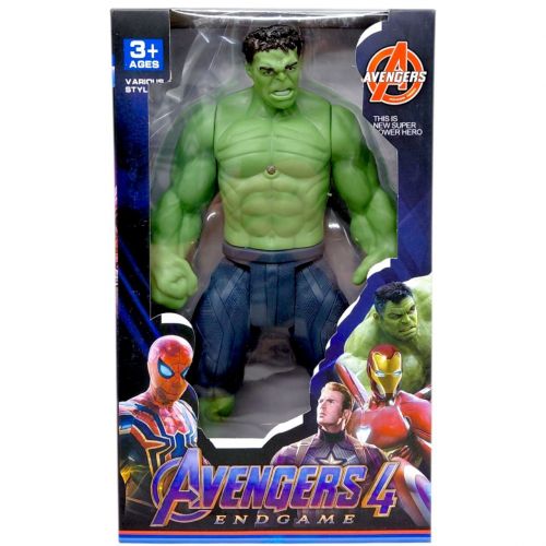 Герой MARVEL 26 см, підсвічування, в коробцІ (ХАЛК)  мініатюра фото 1