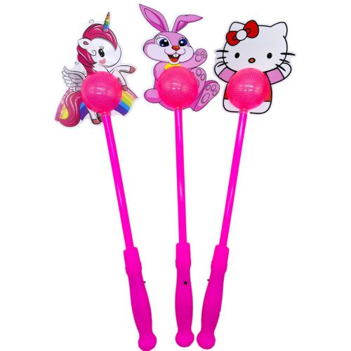 Паличка-світяшка "Рожевий мікс" (40 см)  мініатюра фото 1