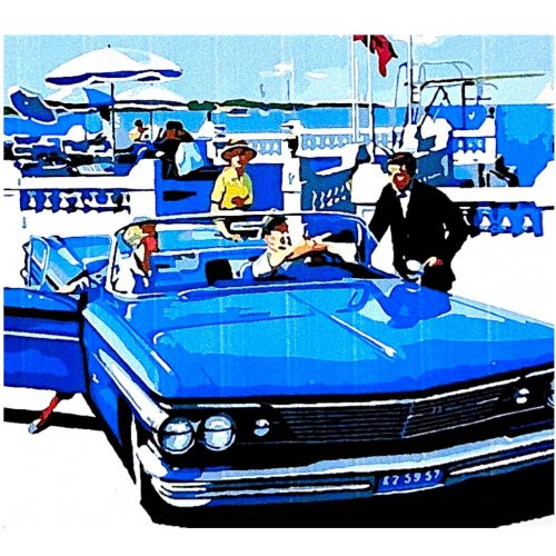 Картина по номерах "Курортний вояж" 40*50 см  мініатюра фото 1