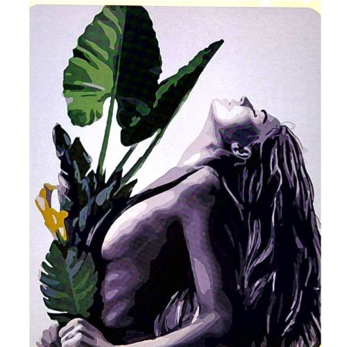 Картина по номерах "Єднання з природою" 40*50 см  мініатюра фото 1