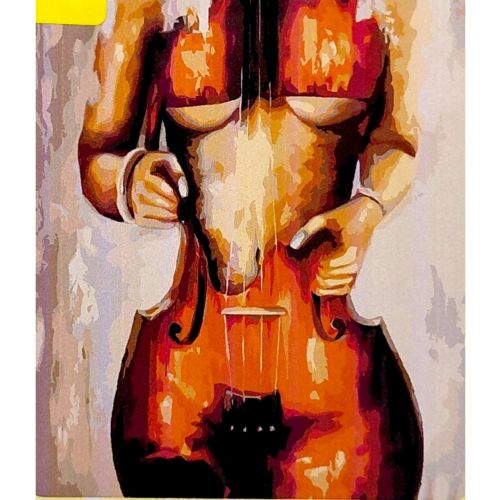 Картина по номерам "Первая скрипка" 40*50 см  мініатюра фото 1