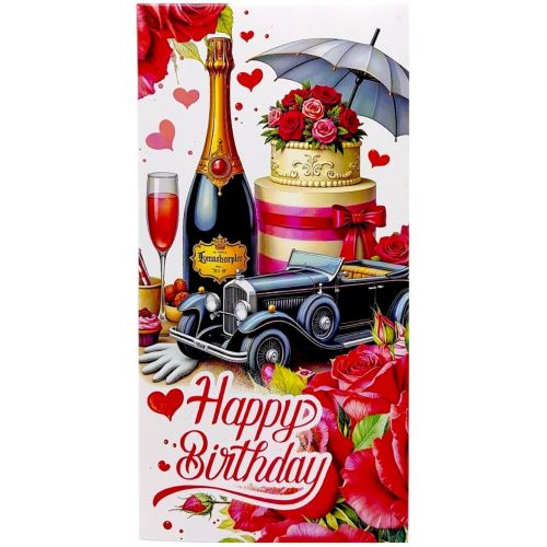 Конверт поздравительный (для денег) набор 10 шт  мініатюра фото 1