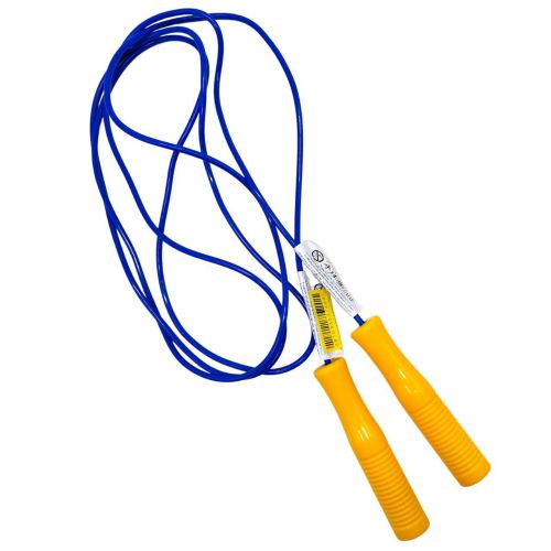 Скакалка №2 кольорова - 260см (СИНЯ)  мініатюра фото 1