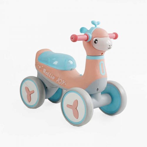 Велобіг JOY 4-х колісний колеса PU, рама сталь/пластик, УКРАЇНСЬКЕ ОЗВУЧУВАННЯ та підсвічування, в коробці  мініатюра фото 1