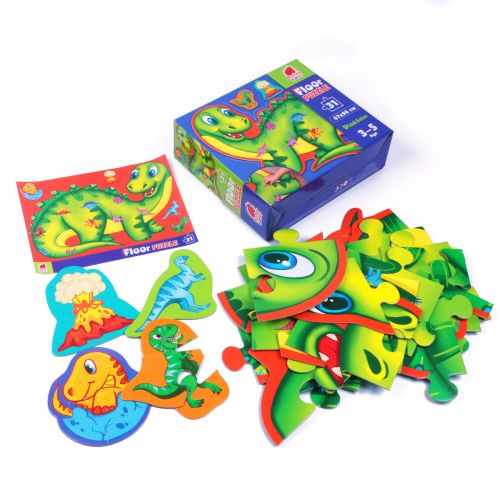 Пазл напольный "Динозавры"  мініатюра фото 1