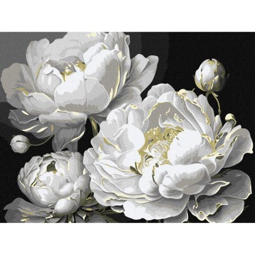 Картина по номерах з фарбами металік "Бездоганна краса" 30х40 см  мініатюра фото 1