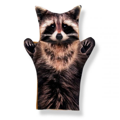 Мʼяка іграшка на руку, "Бі Ба Бо 7", Єнот  мініатюра фото 1